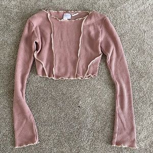 Our From Under Bella Thermal Seamed Long Top